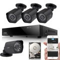 ZMODO 1080P sPoE 8CH NVR+4xIP CAM+1TB HDD