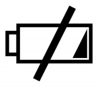Li-Ion akumulátor, ilustrační ikona