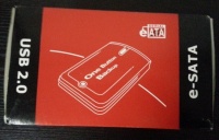 UMAX e-SATA box USB 2.0