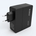 ORICO DCA-4U-EU-BK 4-port USB Wall Mount Charger