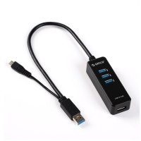 ORICO H4019-U3-BK OTG 4 port USB3.0 hub