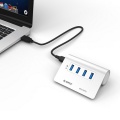 ORICO M3H4-SV 4Ports USB3.0 HUB Aluminum
