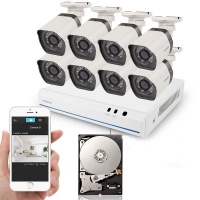 ZMODO 720P sPoE 8CH NVR+8xIP CAM+1TB HDD 2.GEN