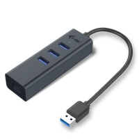 i-tec USB 3.0 Metal HUB 3-Port + Gigabit Ethernet