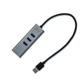 i-tec USB 3.0 Metal HUB 3-Port + Gigabit Ethernet