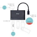 i-tec USB-C Travel Adapter PD/Data