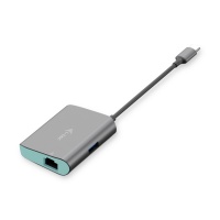 i-tec USB-C Metal HUB + Gigabit Ethernet Adapter