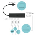 i-tec USB 3.0 SLIM HUB 3-Port Gigabit Ethernet