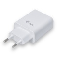 i-tec USB Power Charger 2-Port 2.4A White