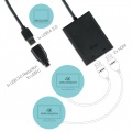 i-tec USB 3.0 / USB-C Dual 4K HDMI Video Adapter