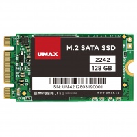 Umax M.2 SATA SSD 2242 128GB