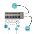 i-tec USB 3.0 Charging HUB 10-Port + Adapter 48W