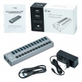 i-tec USB 3.0 Charging HUB 13-Port + Adapter 60W