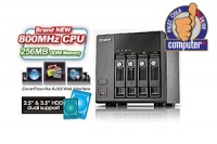 QNAP TS-410, 4-bay Turbo NAS Server 800MHz/256MB